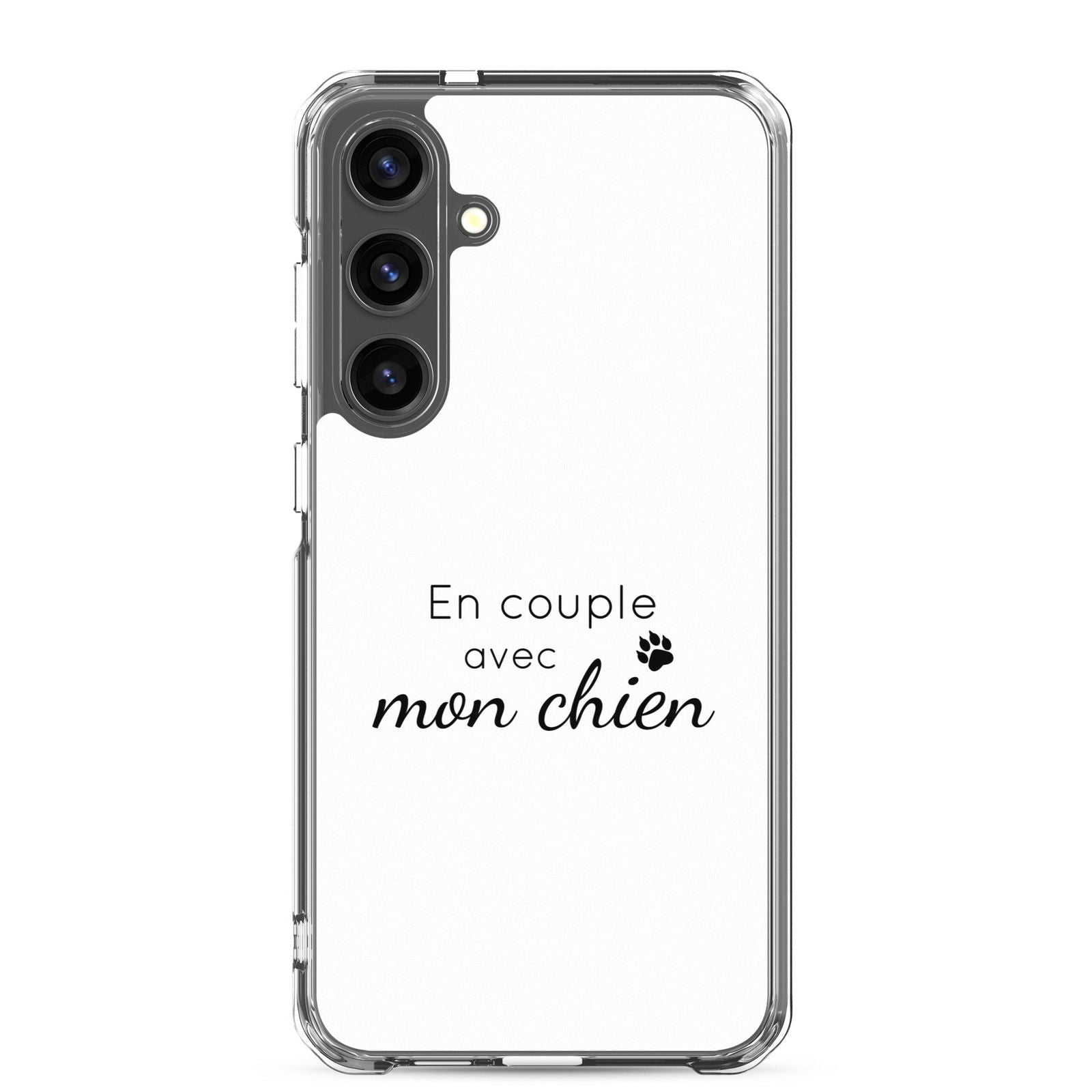 Coque Samsung En couple avec mon chien Samsung Galaxy S24 Plus - Sedurro