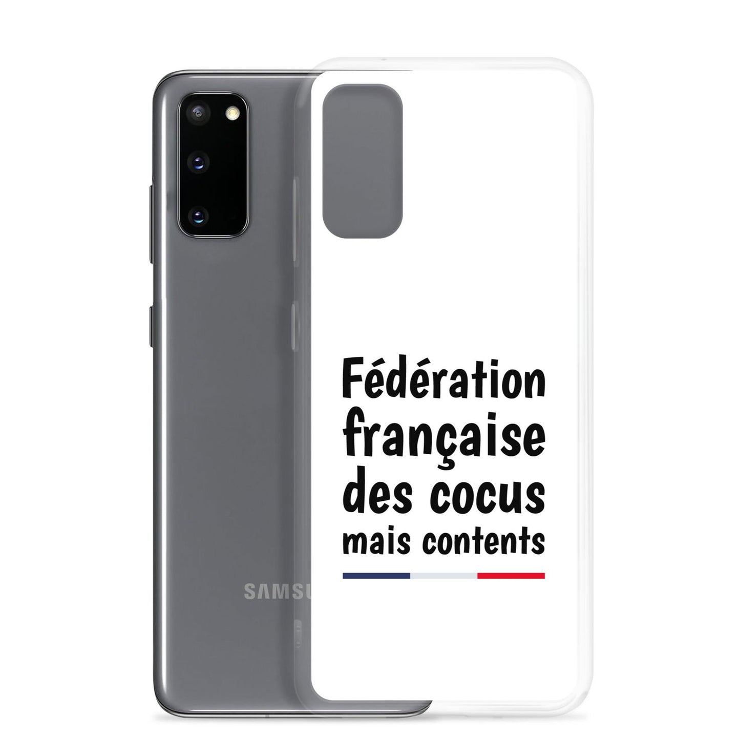 Coque Samsung Fédération française des cocus mais contents Samsung Galaxy S20 - Sedurro