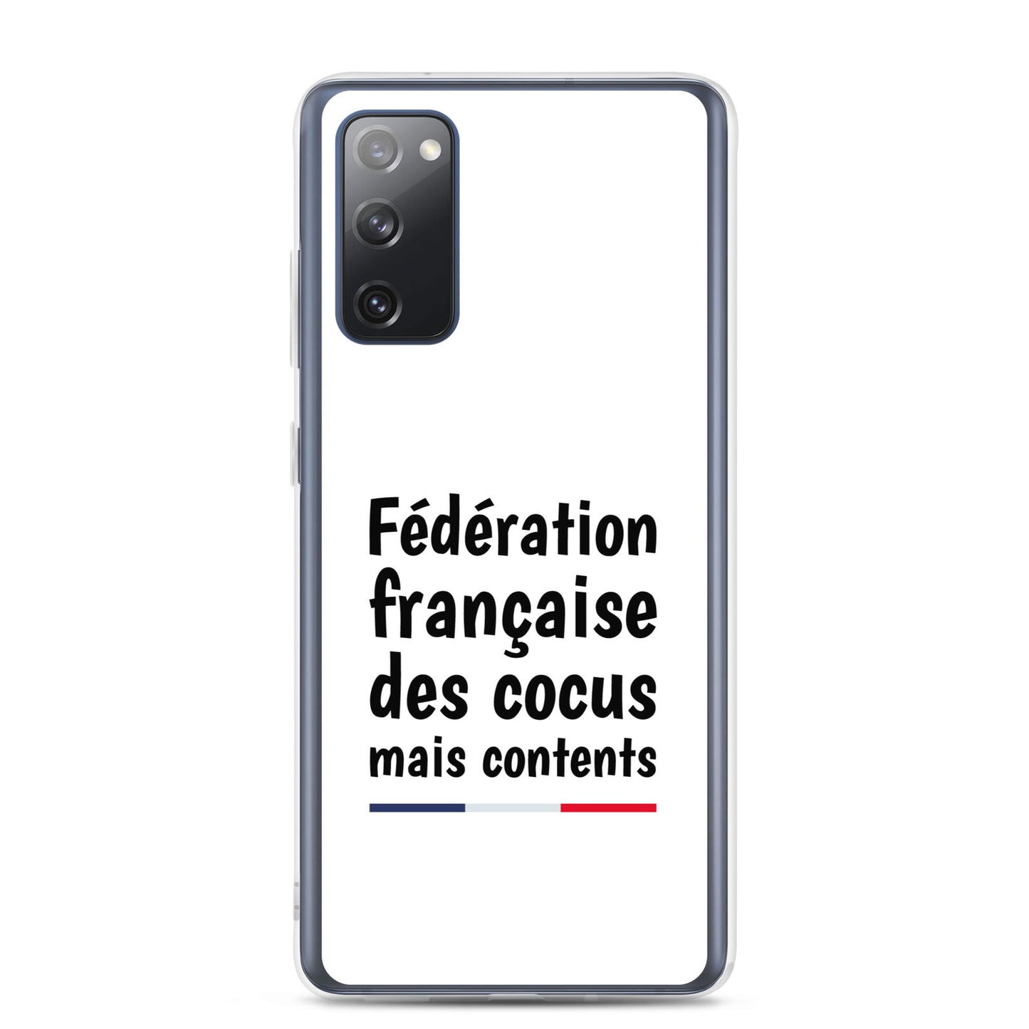 Coque Samsung Fédération française des cocus mais contents - Sedurro