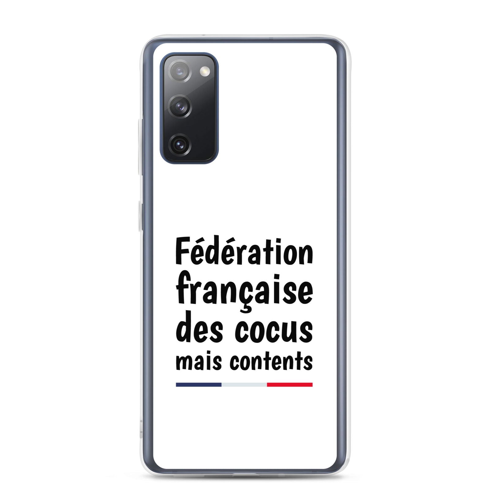 Coque Samsung Fédération française des cocus mais contents - Sedurro