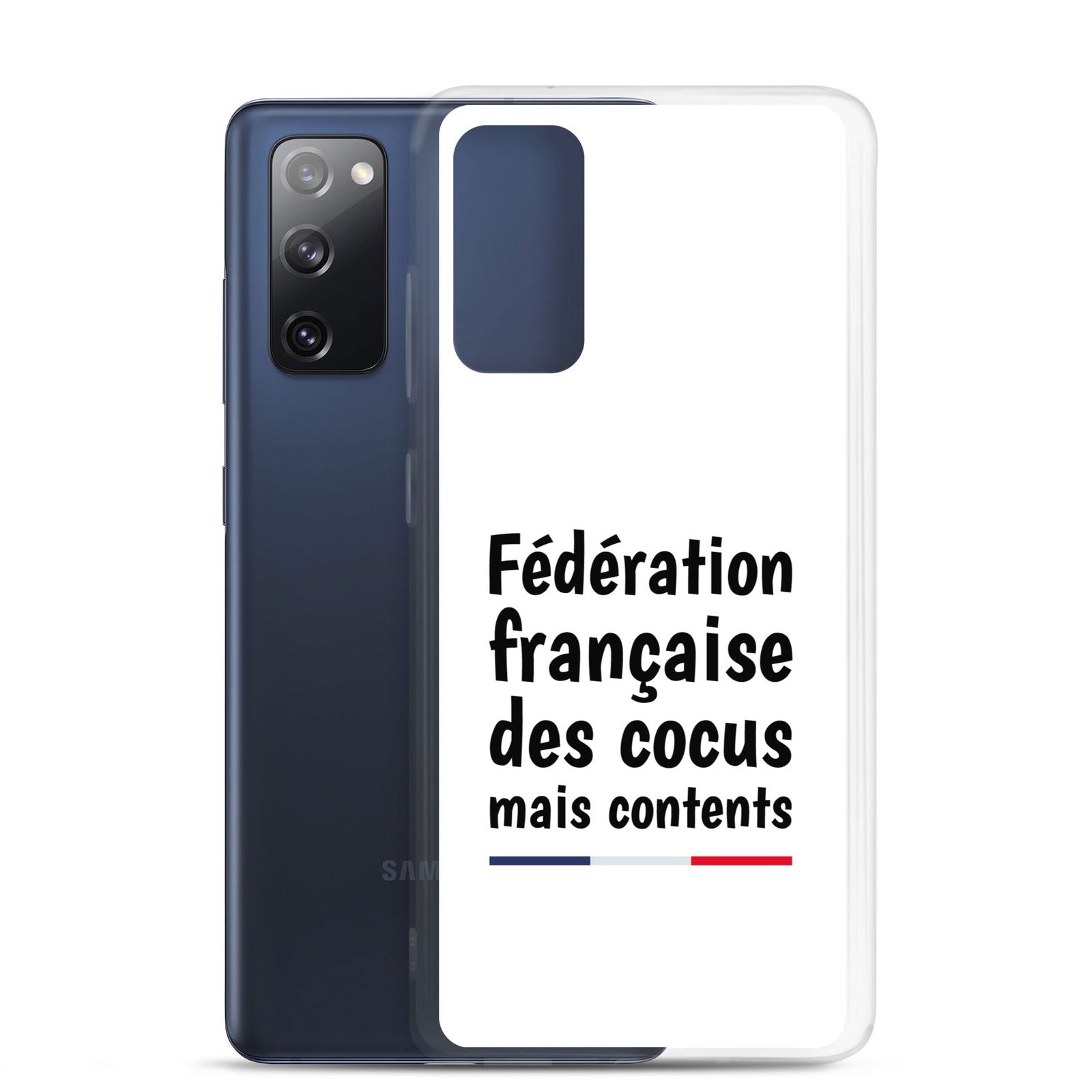 Coque Samsung Fédération française des cocus mais contents Samsung Galaxy S20 FE - Sedurro