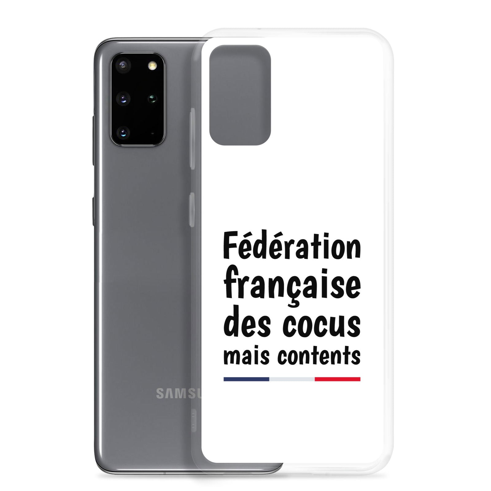 Coque Samsung Fédération française des cocus mais contents Samsung Galaxy S20 Plus - Sedurro