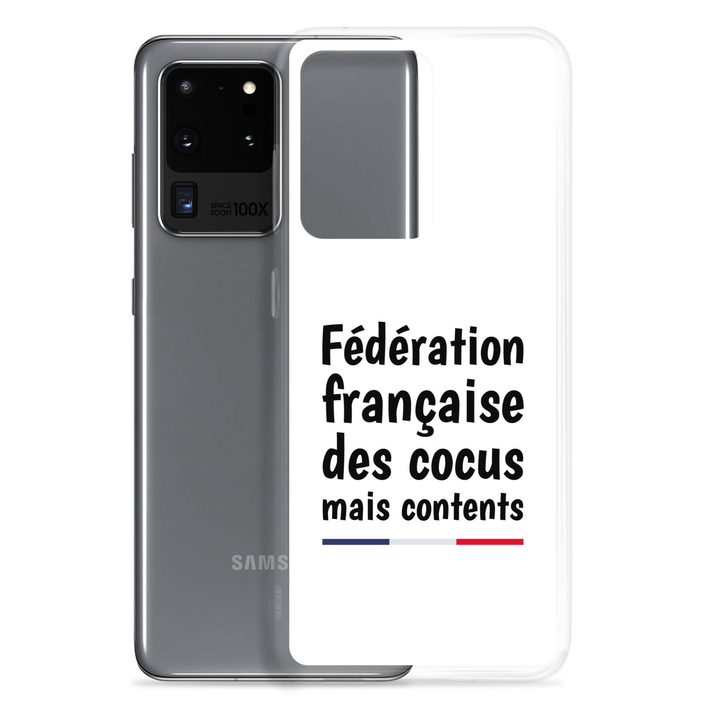 Coque Samsung Fédération française des cocus mais contents Samsung Galaxy S20 Ultra - Sedurro