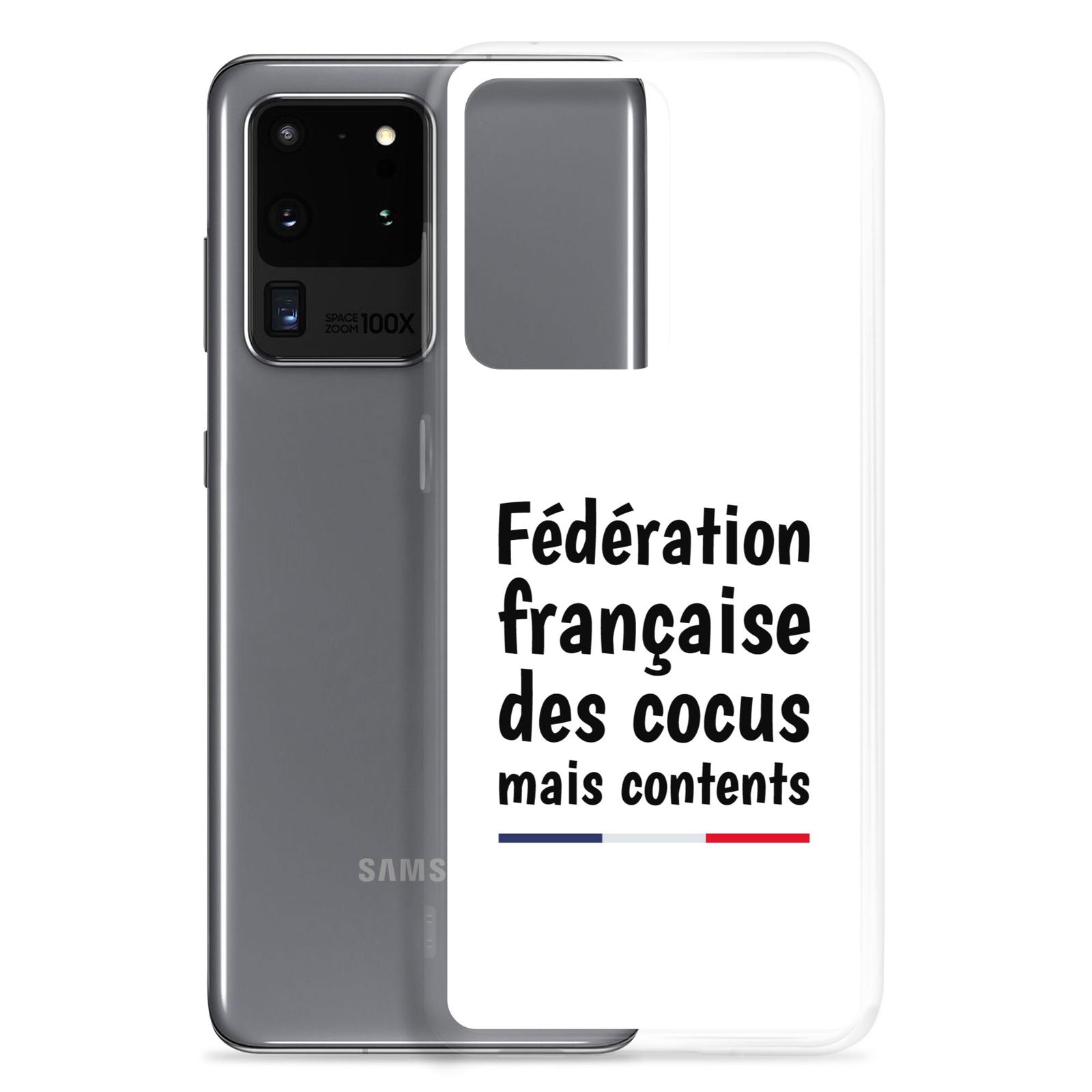 Coque Samsung Fédération française des cocus mais contents Samsung Galaxy S20 Ultra - Sedurro