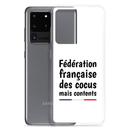 Coque Samsung Fédération française des cocus mais contents Samsung Galaxy S20 Ultra - Sedurro