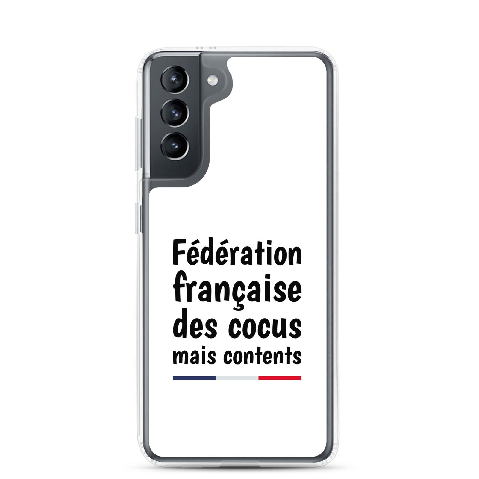 Coque Samsung Fédération française des cocus mais contents - Sedurro