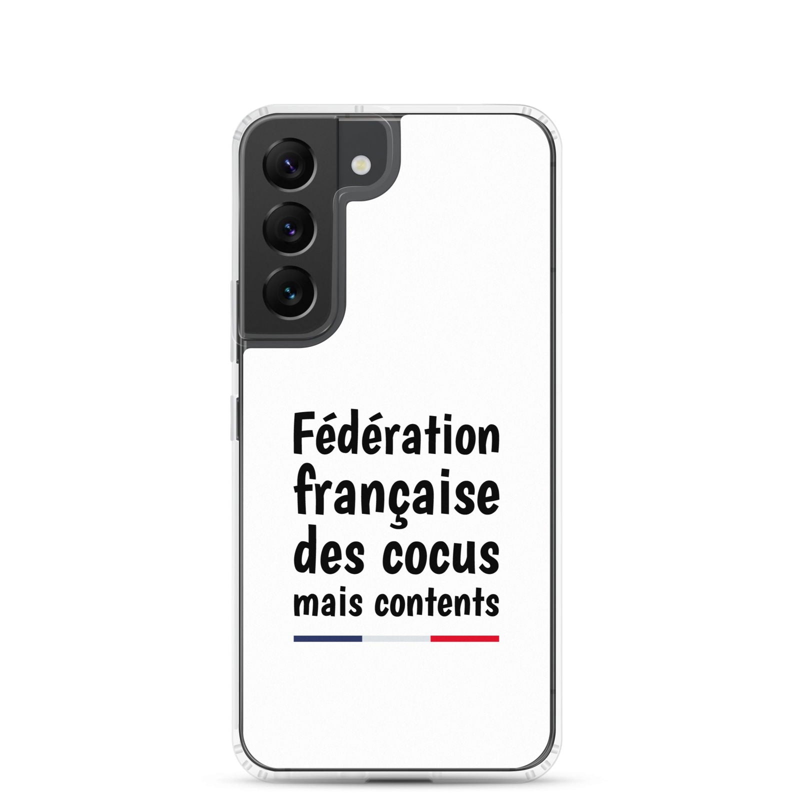 Coque Samsung Fédération française des cocus mais contents - Sedurro
