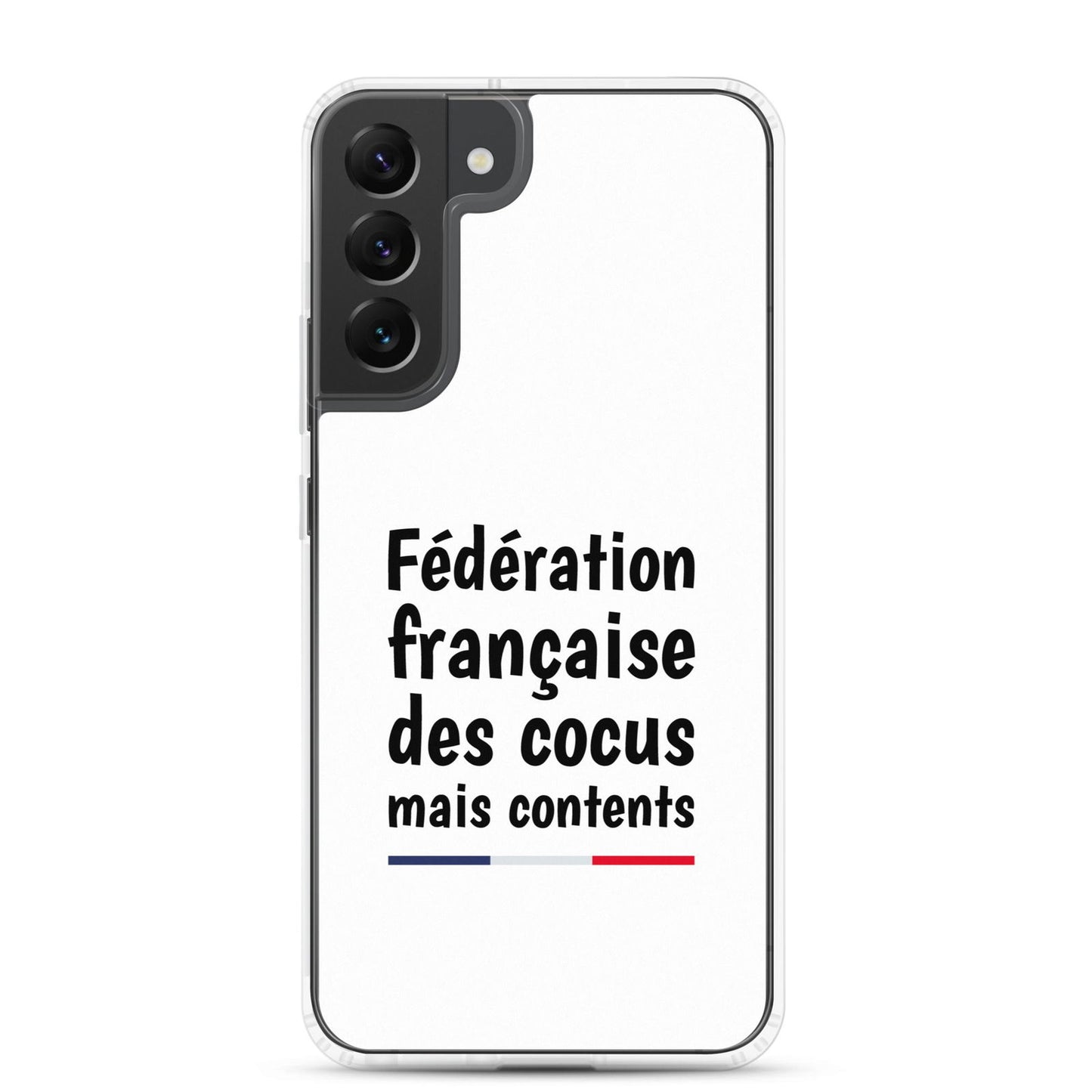 Coque Samsung Fédération française des cocus mais contents - Sedurro