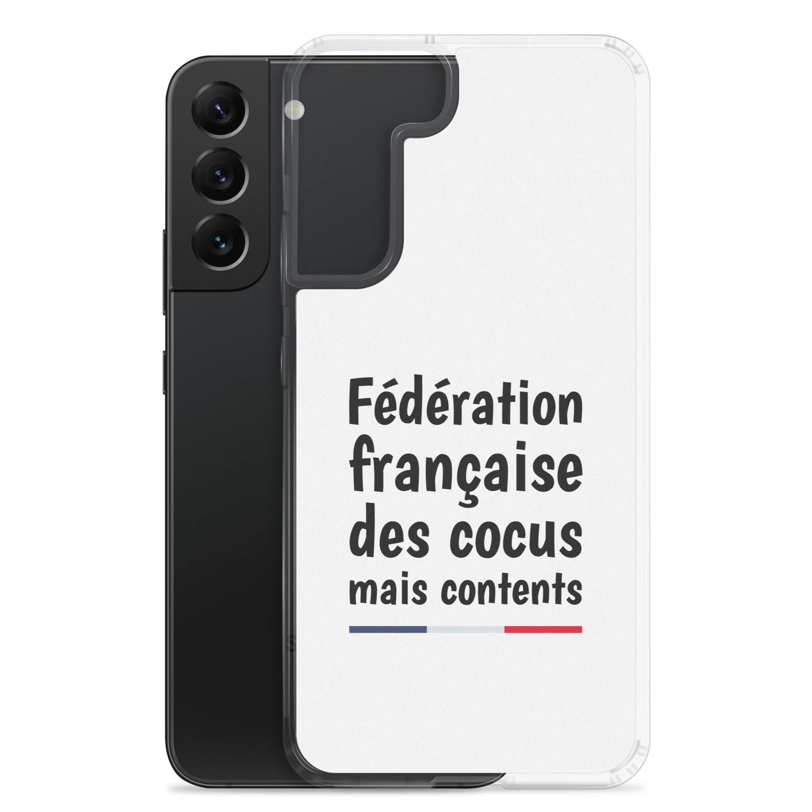 Coque Samsung Fédération française des cocus mais contents Samsung Galaxy S22 Plus - Sedurro