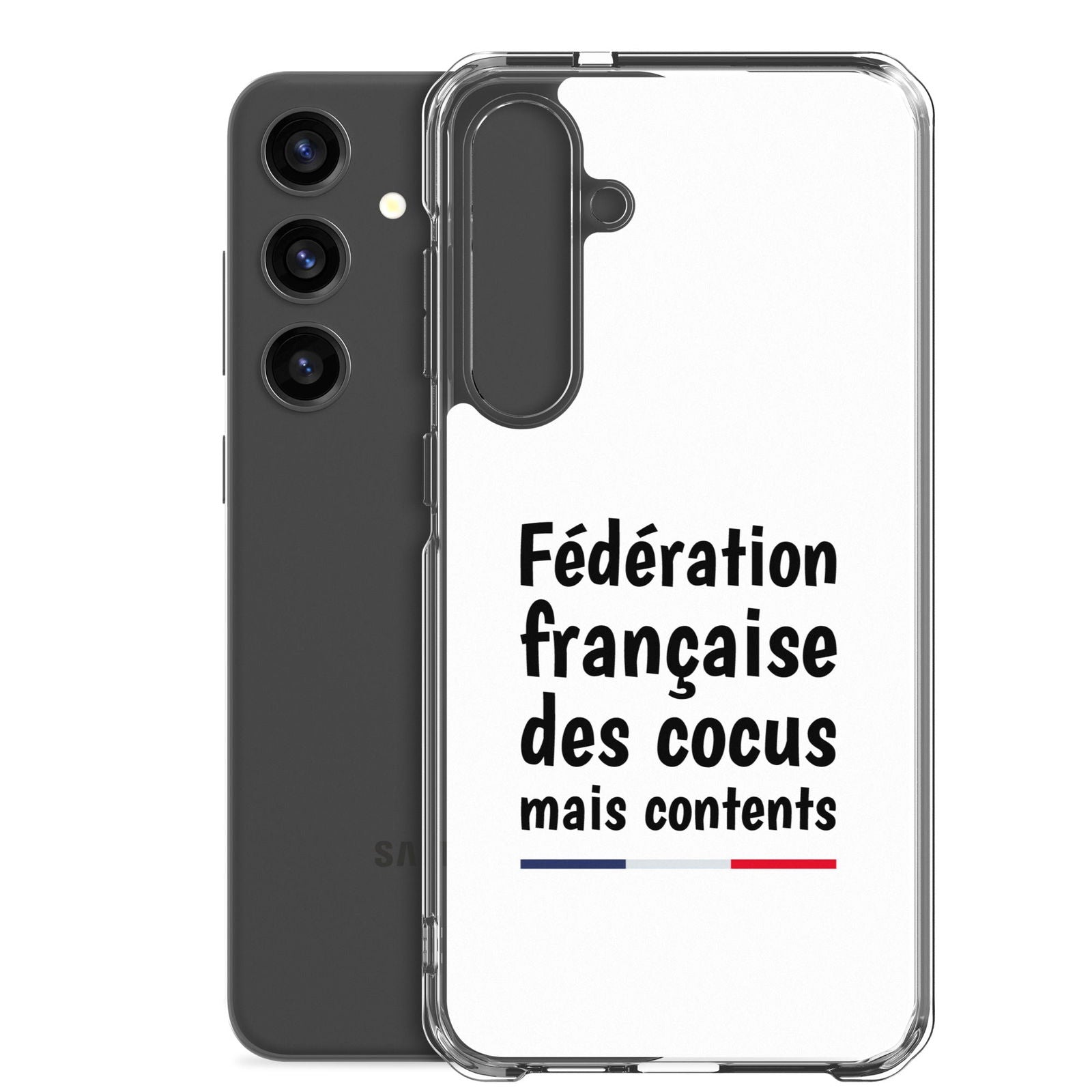 Coque Samsung Fédération française des cocus mais contents - Sedurro