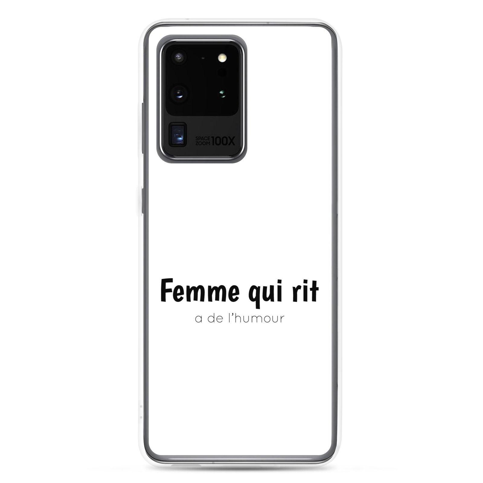 Coque Samsung Femme qui rit a de l'humour Samsung Galaxy S20 Ultra - Sedurro