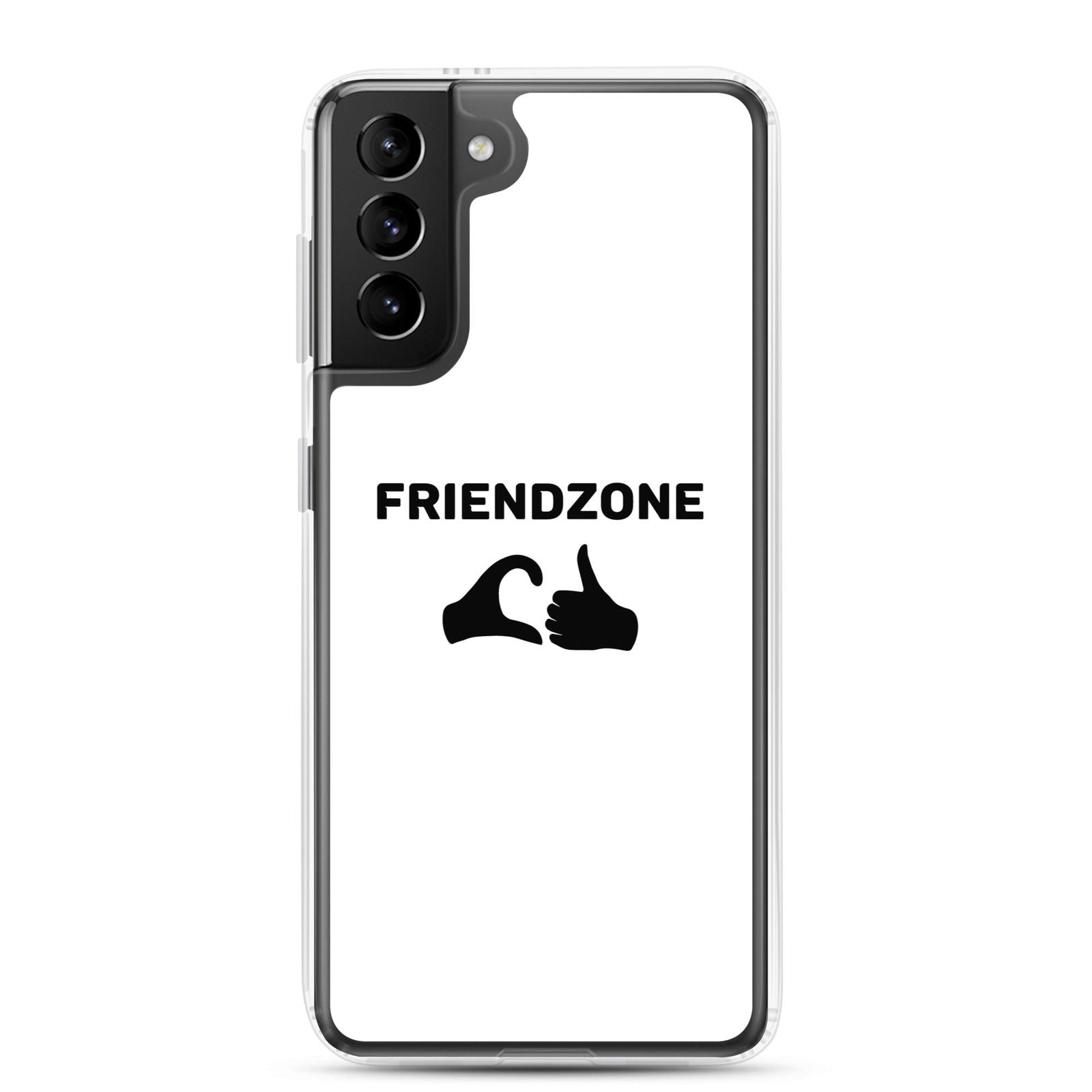Coque Samsung Friendzone cœur pouce Samsung Galaxy S21 Plus - Sedurro