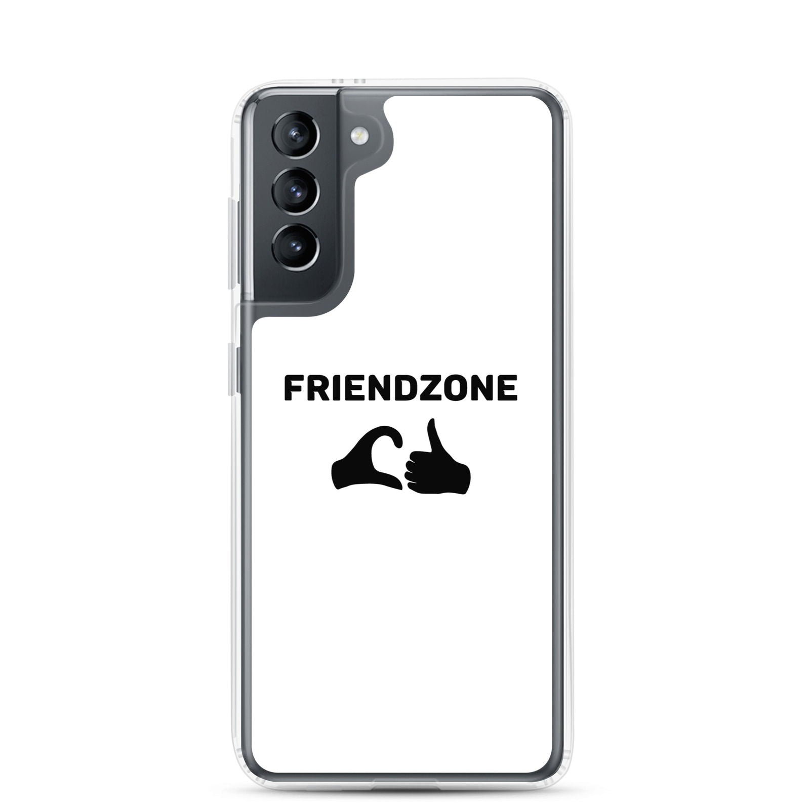 Coque Samsung Friendzone cœur pouce Samsung Galaxy S21 - Sedurro