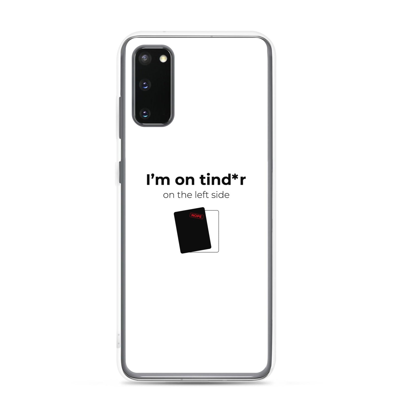 Coque Samsung I'm on tind*r on the left side Samsung Galaxy S20 - Sedurro