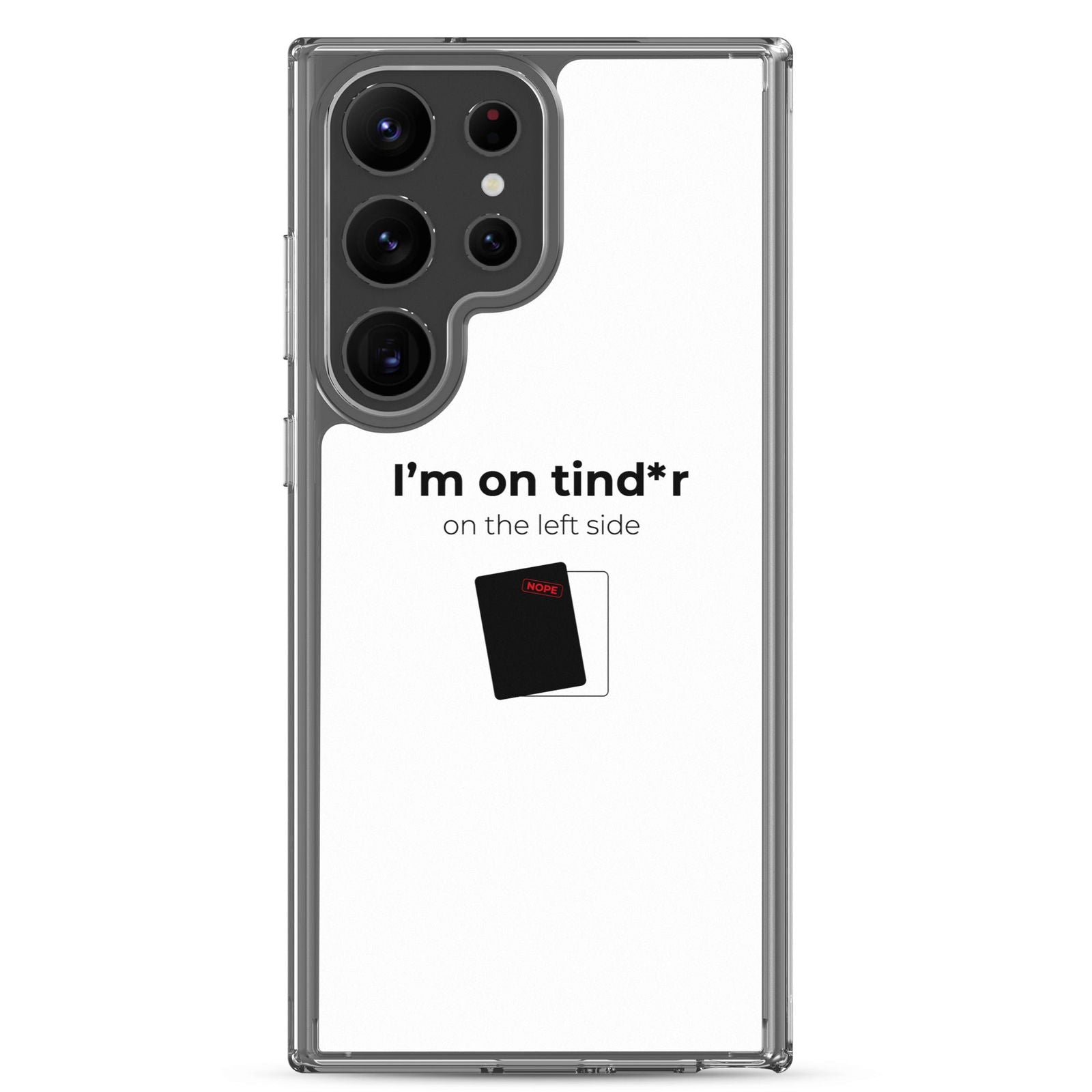 Coque Samsung I'm on tind*r on the left side Samsung Galaxy S23 Ultra - Sedurro