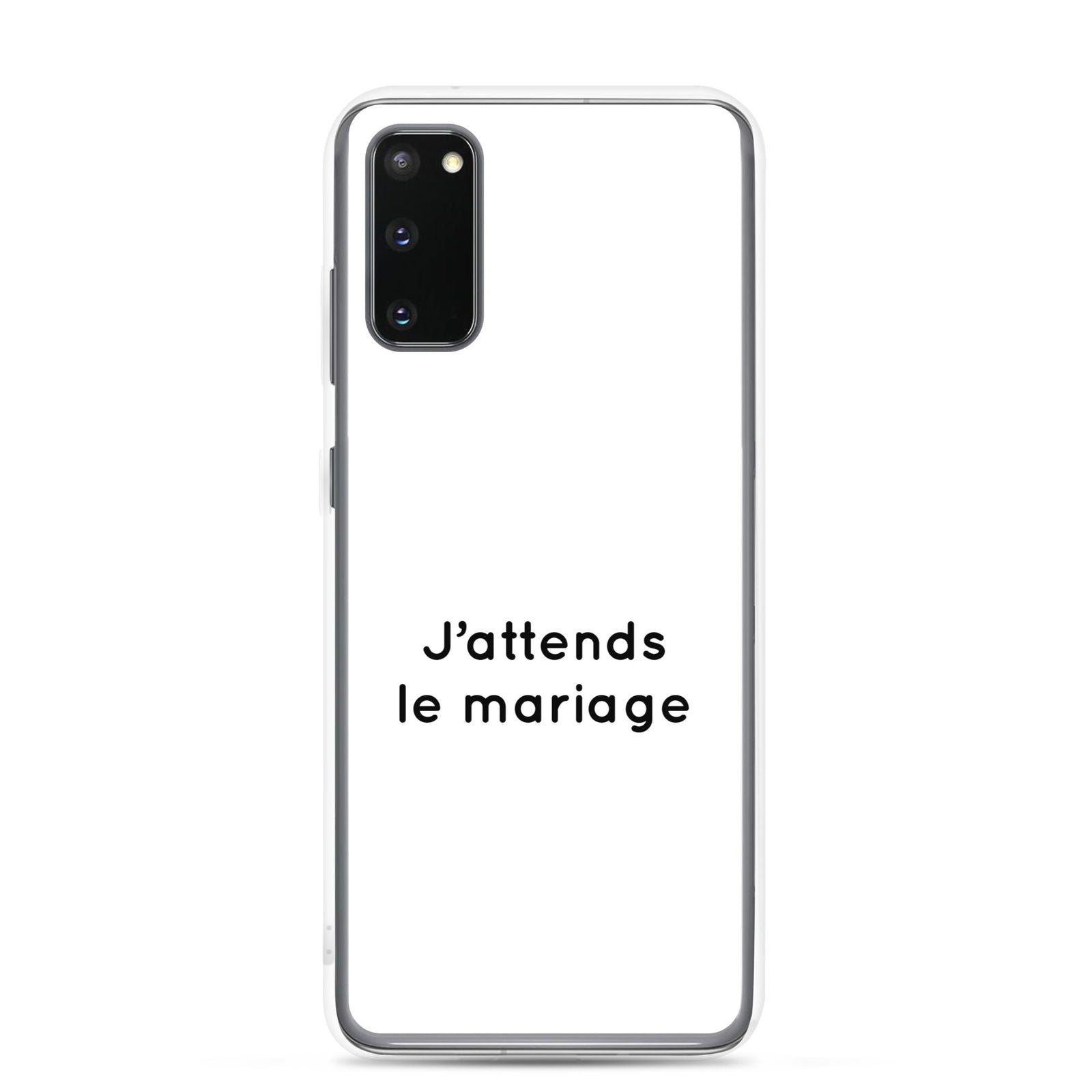 Coque Samsung J'attends le mariage - Sedurro
