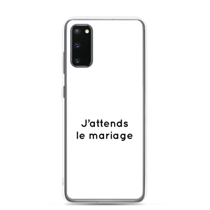Coque Samsung J'attends le mariage - Sedurro