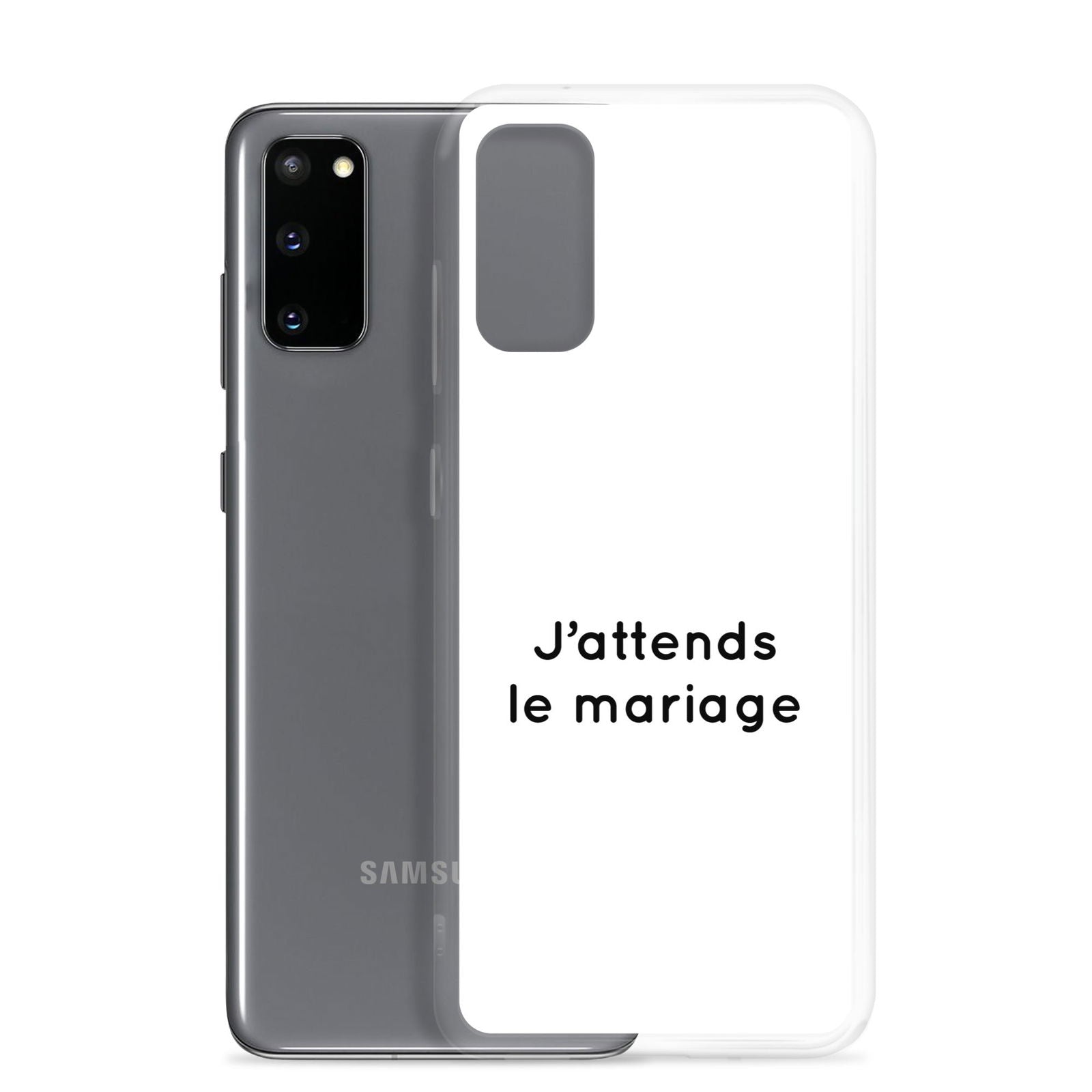 Coque Samsung J'attends le mariage - Sedurro