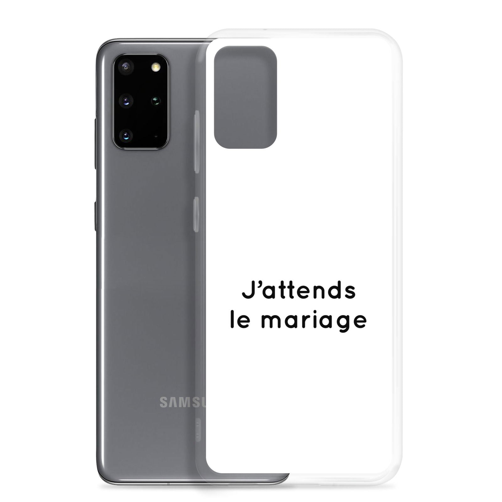 Coque Samsung J'attends le mariage - Sedurro