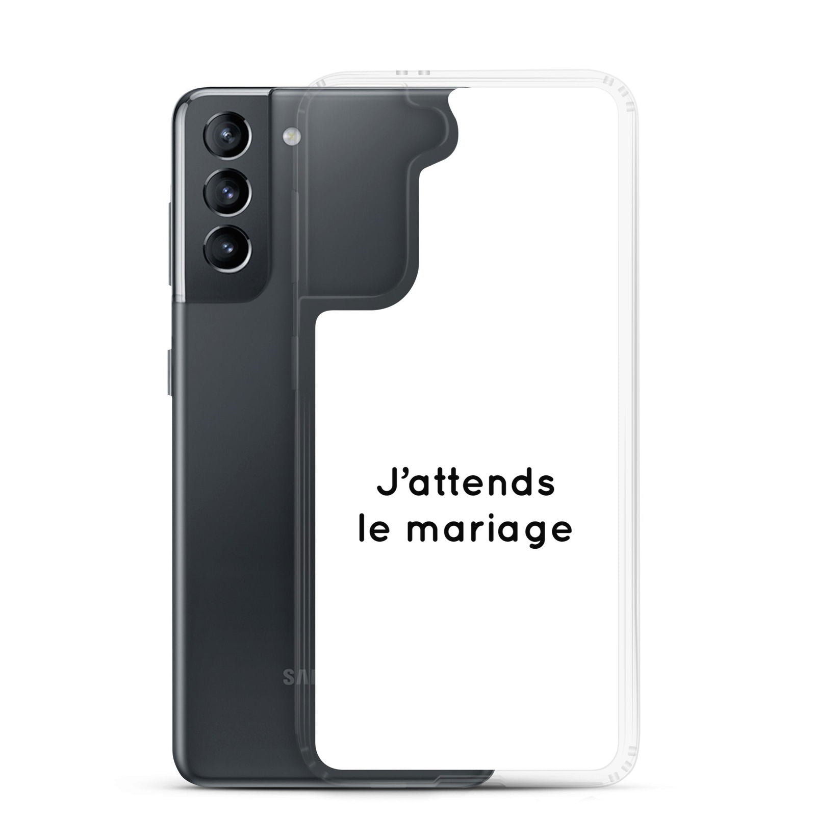 Coque Samsung J'attends le mariage - Sedurro