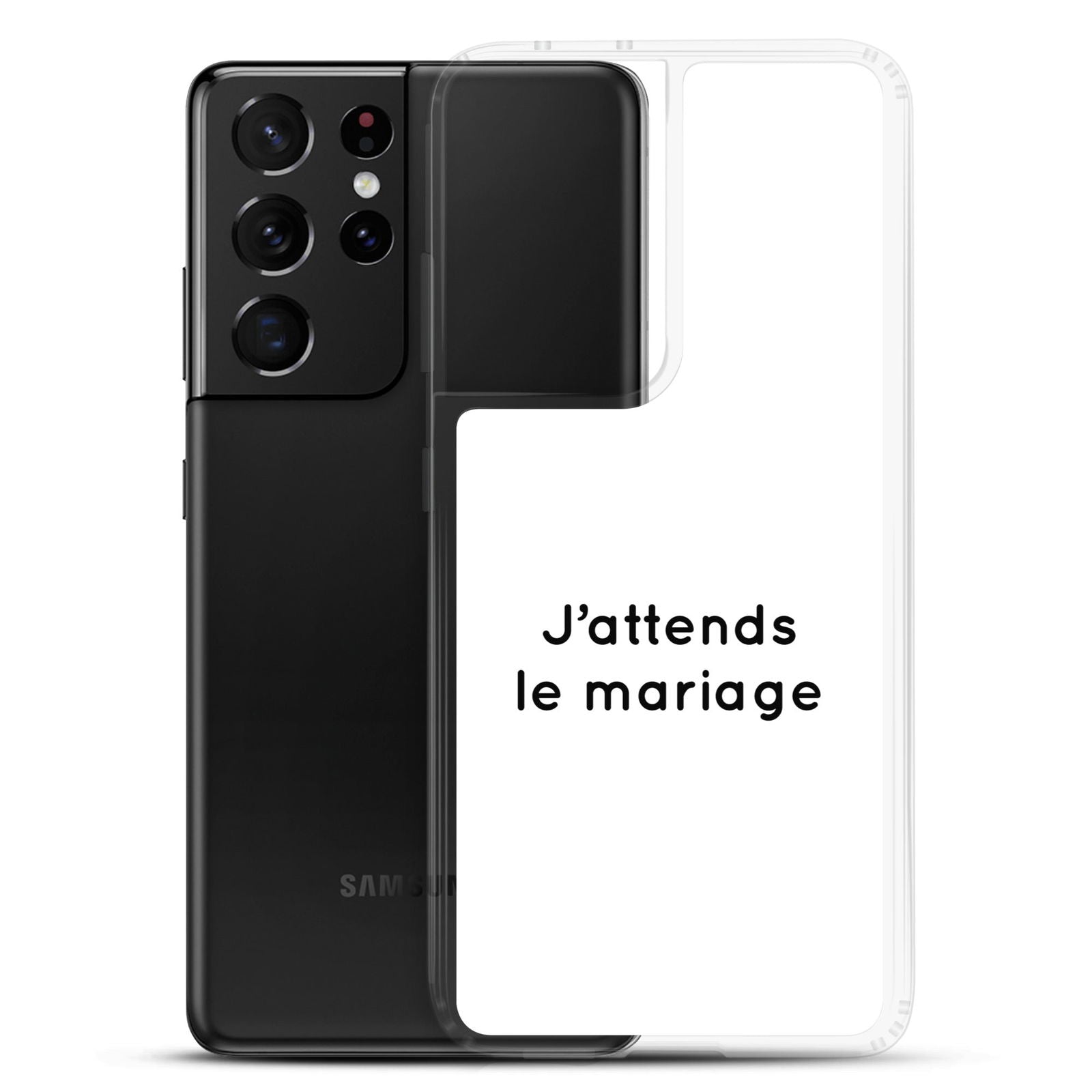 Coque Samsung J'attends le mariage - Sedurro