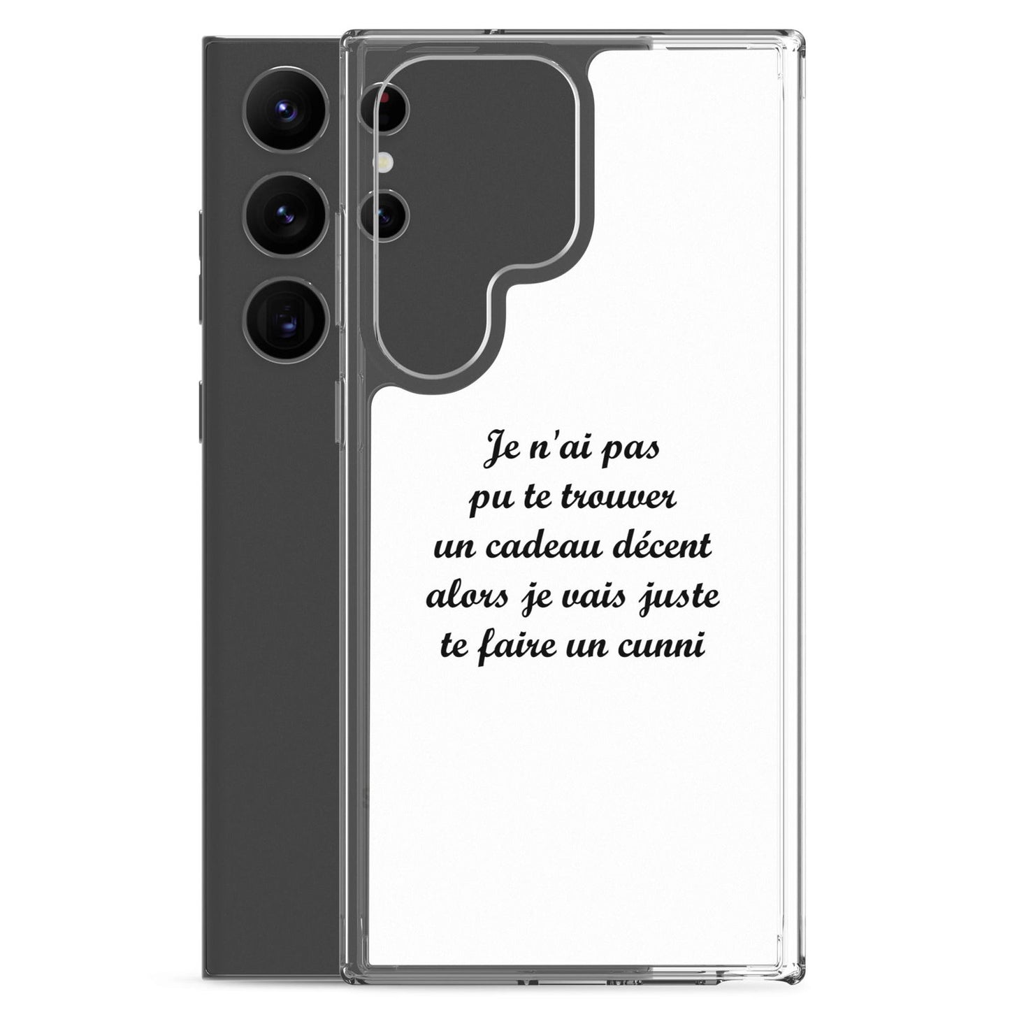 Coque Samsung Je n'ai pas pu te trouver un cadeau décent alors je vais juste te faire un cunni - Sedurro