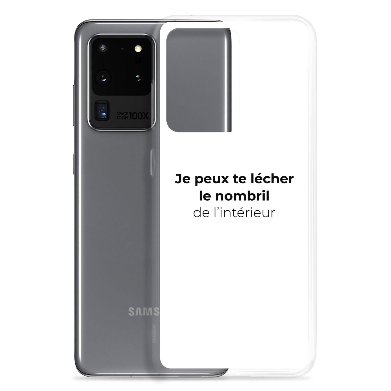 Coque Samsung Je peux te lécher le nombril de l'intérieur - Sedurro