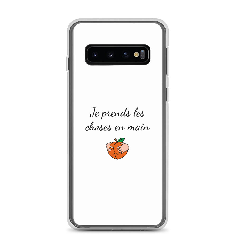 Coque Samsung Je prends les choses en main Samsung Galaxy S10 - Sedurro