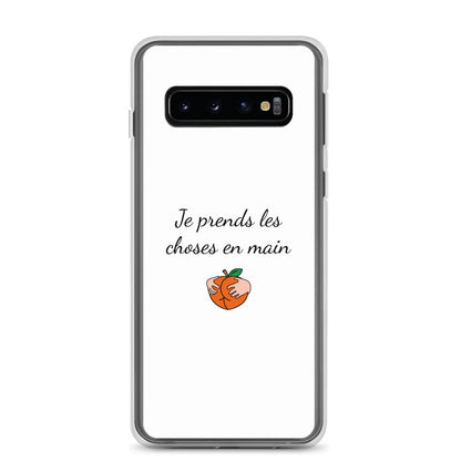 Coque Samsung Je prends les choses en main Samsung Galaxy S10 - Sedurro