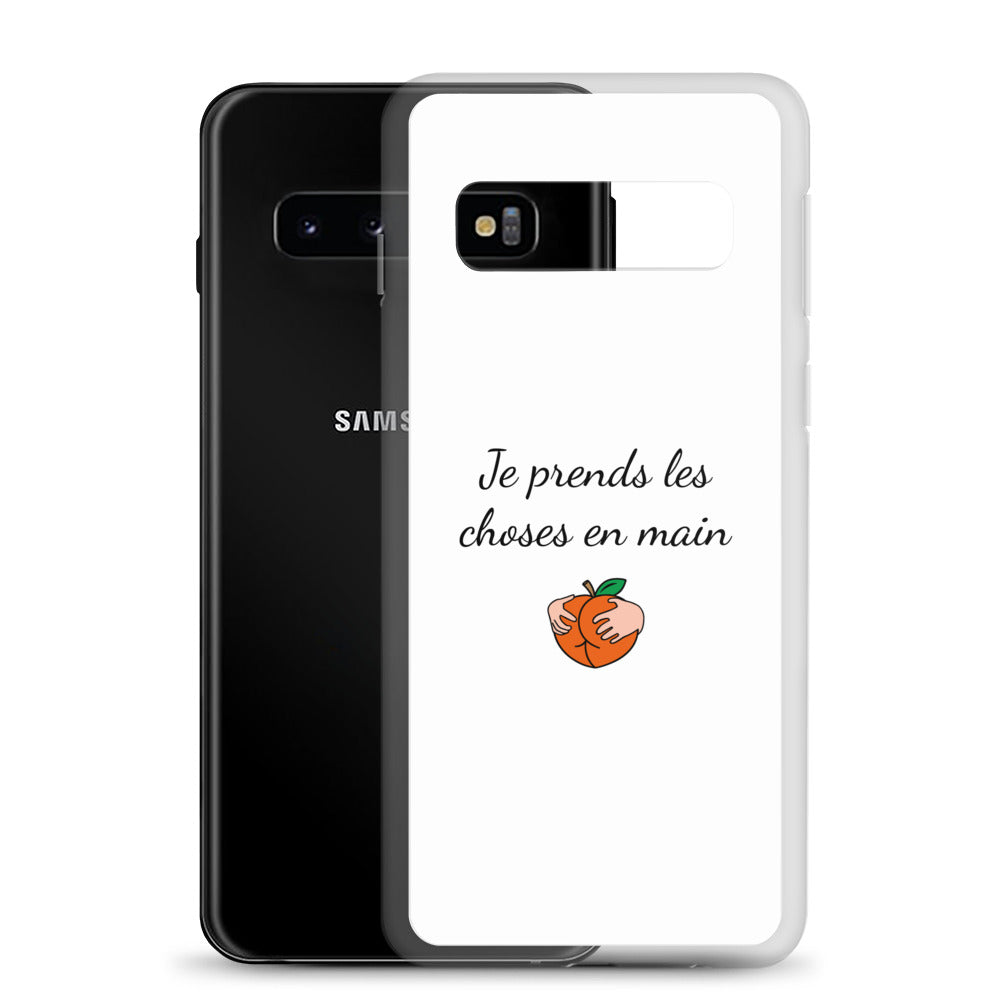 Coque Samsung Je prends les choses en main - Sedurro