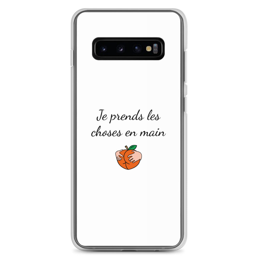Coque Samsung Je prends les choses en main Samsung Galaxy S10+ - Sedurro