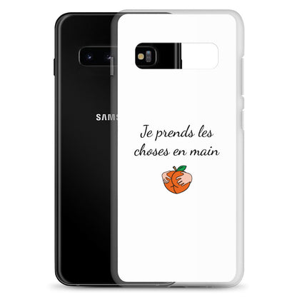 Coque Samsung Je prends les choses en main - Sedurro