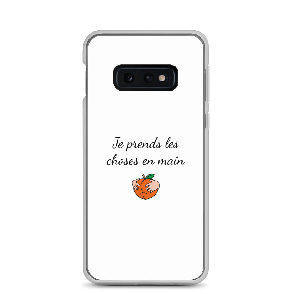 Coque Samsung Je prends les choses en main Samsung Galaxy S10e - Sedurro