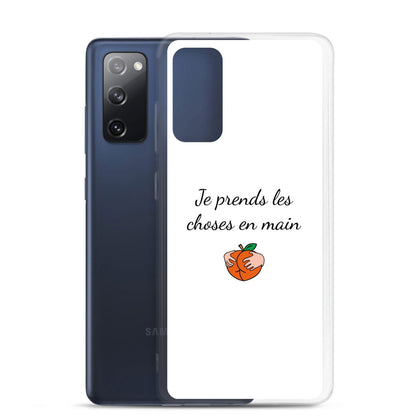 Coque Samsung Je prends les choses en main - Sedurro