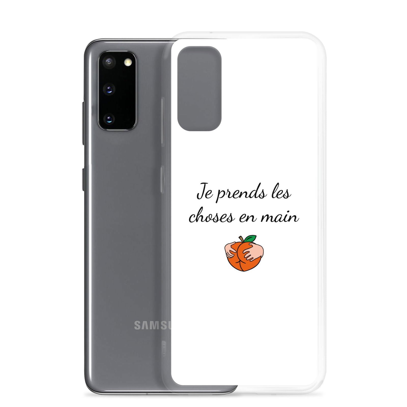 Coque Samsung Je prends les choses en main - Sedurro