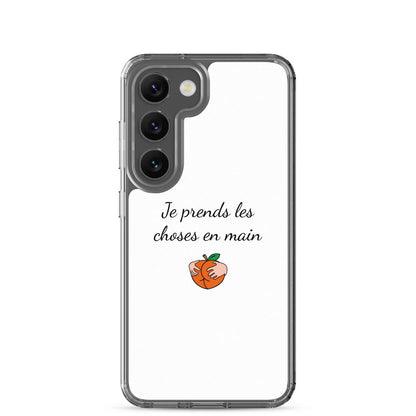 Coque Samsung Je prends les choses en main Samsung Galaxy S23 - Sedurro