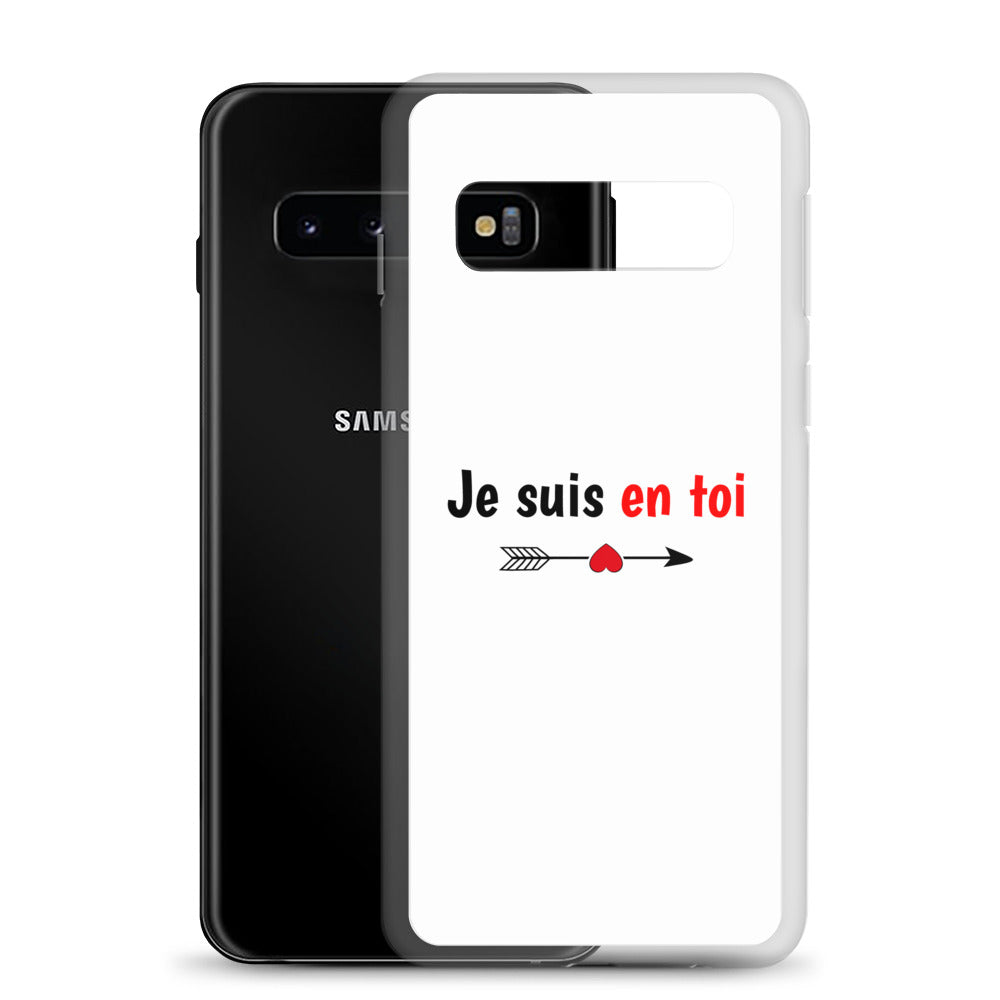 Coque Samsung Je suis en toi flèche cupidon - Sedurro