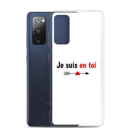 Coque Samsung Je suis en toi flèche cupidon - Sedurro