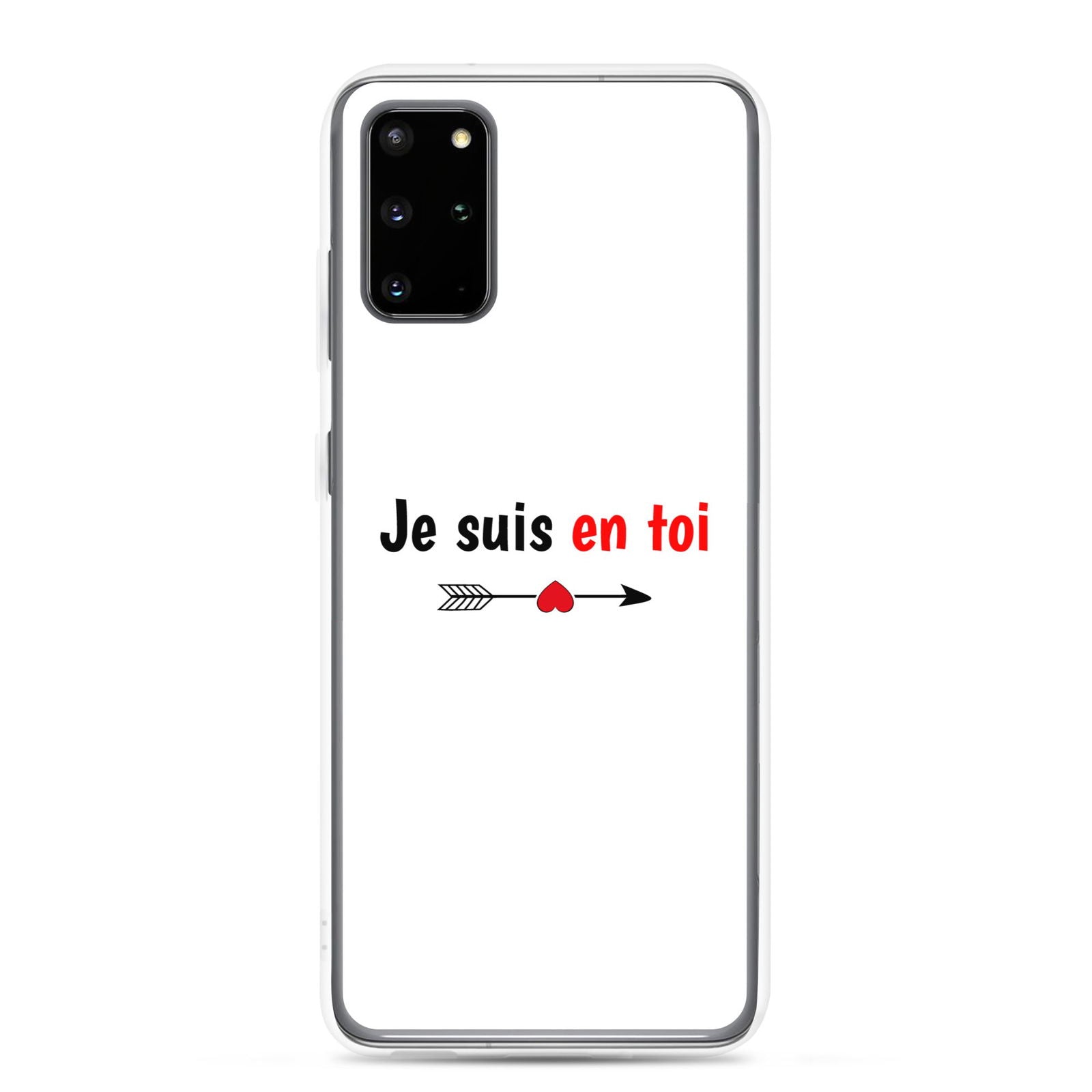 Coque Samsung Je suis en toi flèche cupidon Samsung Galaxy S20 Plus - Sedurro