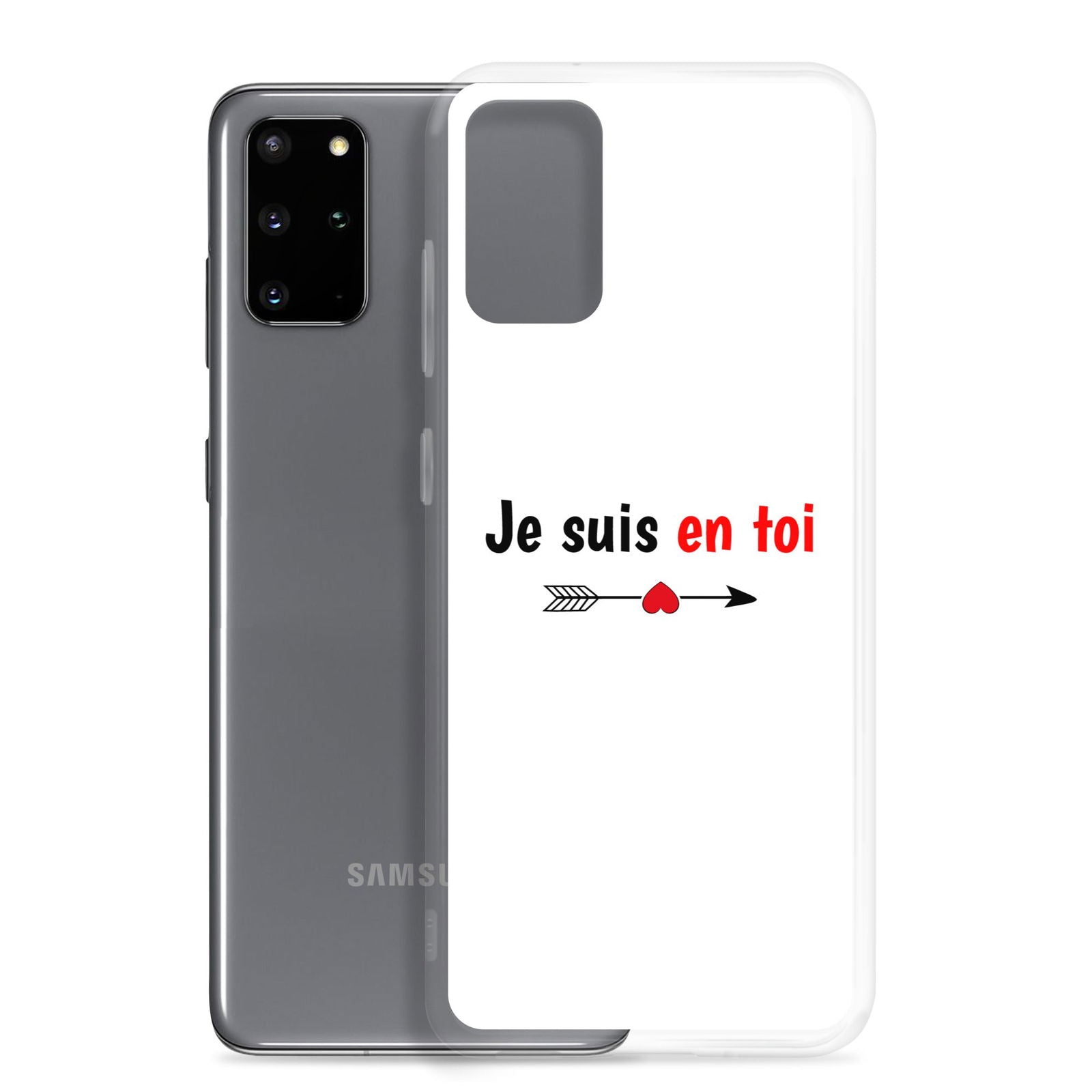 Coque Samsung Je suis en toi flèche cupidon - Sedurro