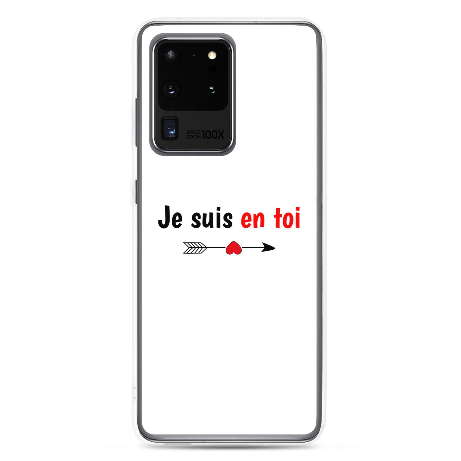 Coque Samsung Je suis en toi flèche cupidon Samsung Galaxy S20 Ultra - Sedurro