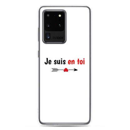 Coque Samsung Je suis en toi flèche cupidon Samsung Galaxy S20 Ultra - Sedurro