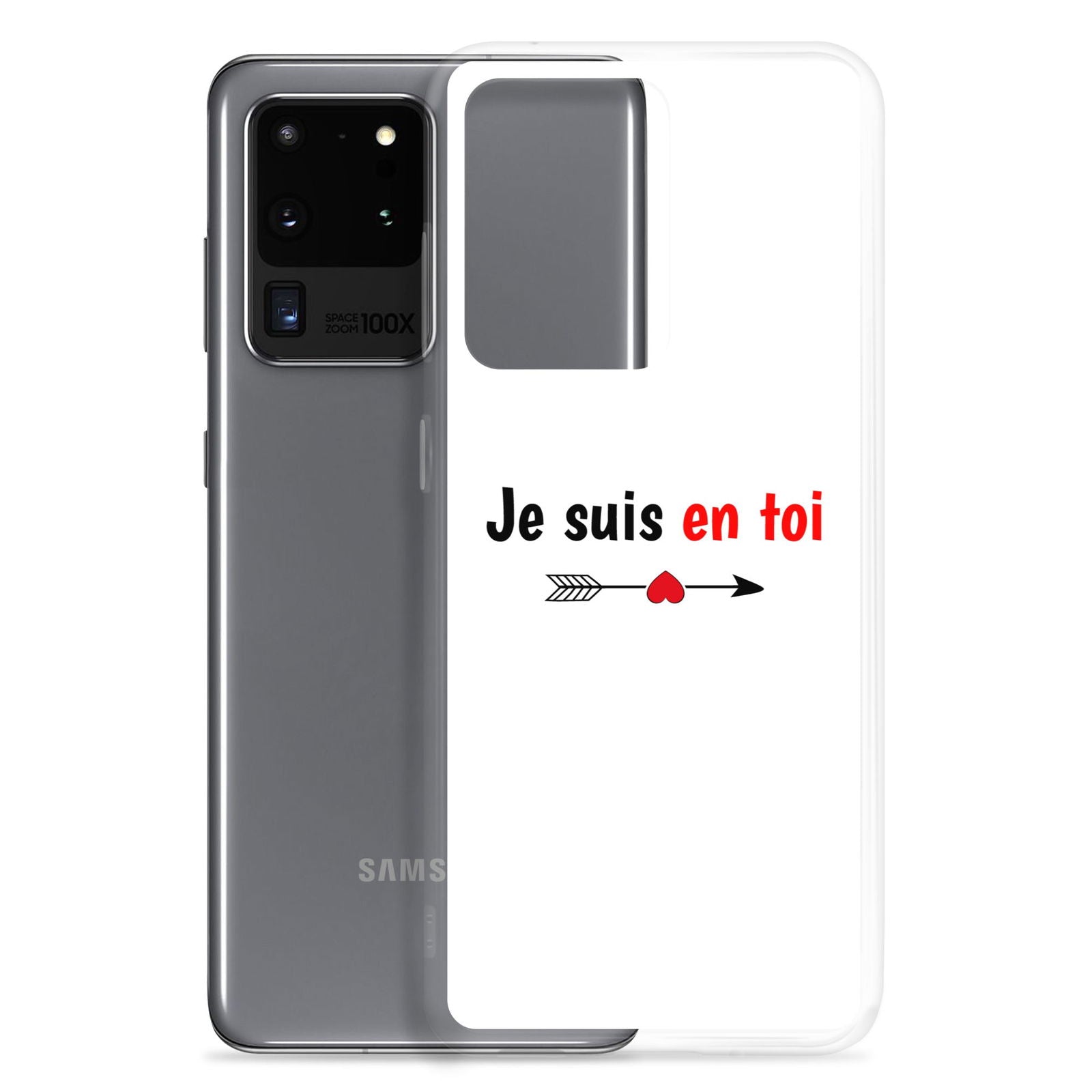 Coque Samsung Je suis en toi flèche cupidon - Sedurro