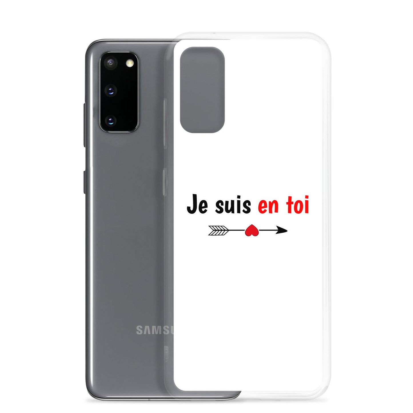 Coque Samsung Je suis en toi flèche cupidon - Sedurro