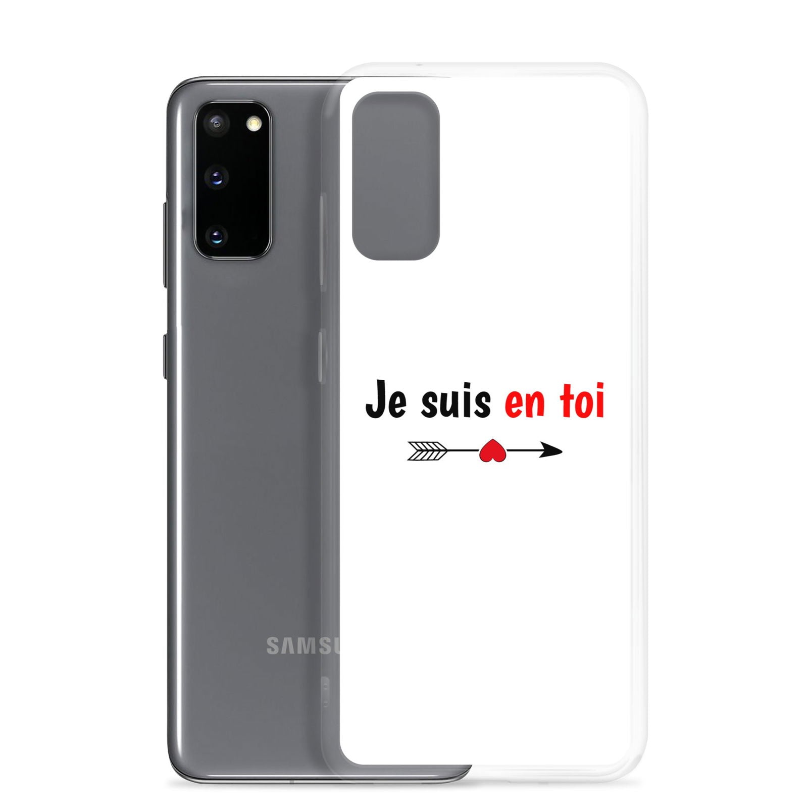 Coque Samsung Je suis en toi flèche cupidon - Sedurro