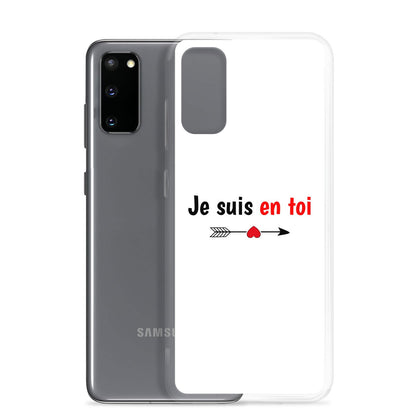 Coque Samsung Je suis en toi flèche cupidon - Sedurro