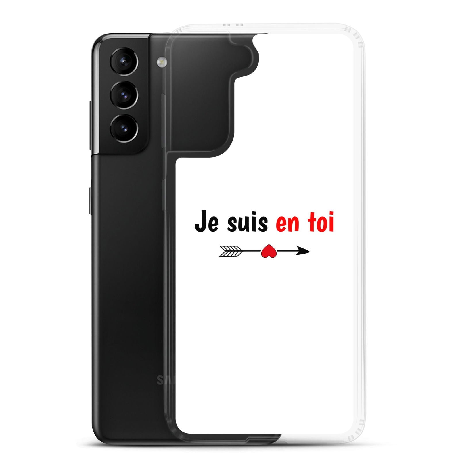 Coque Samsung Je suis en toi flèche cupidon - Sedurro