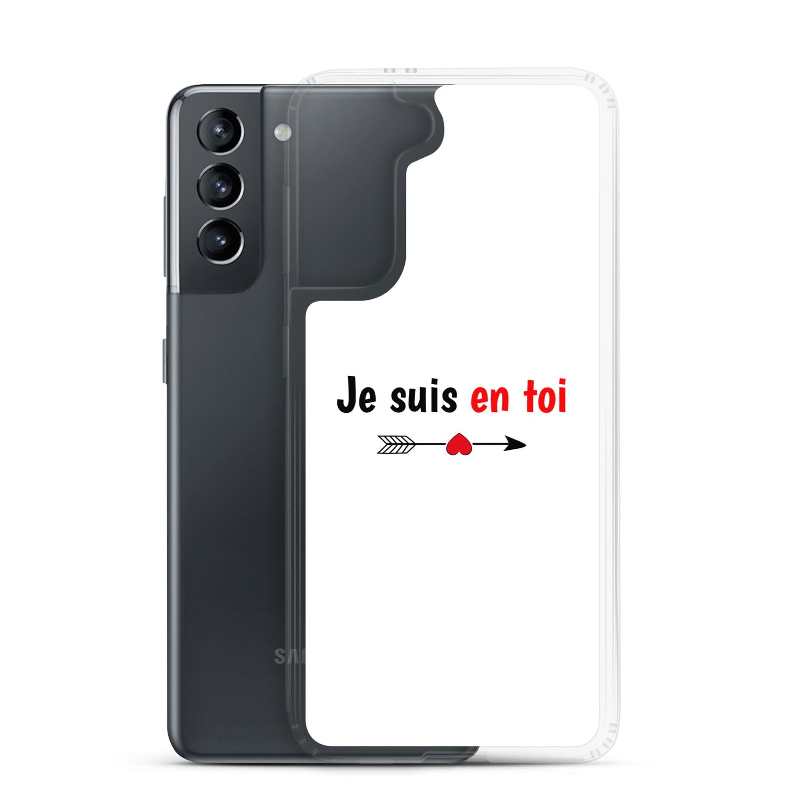 Coque Samsung Je suis en toi flèche cupidon - Sedurro