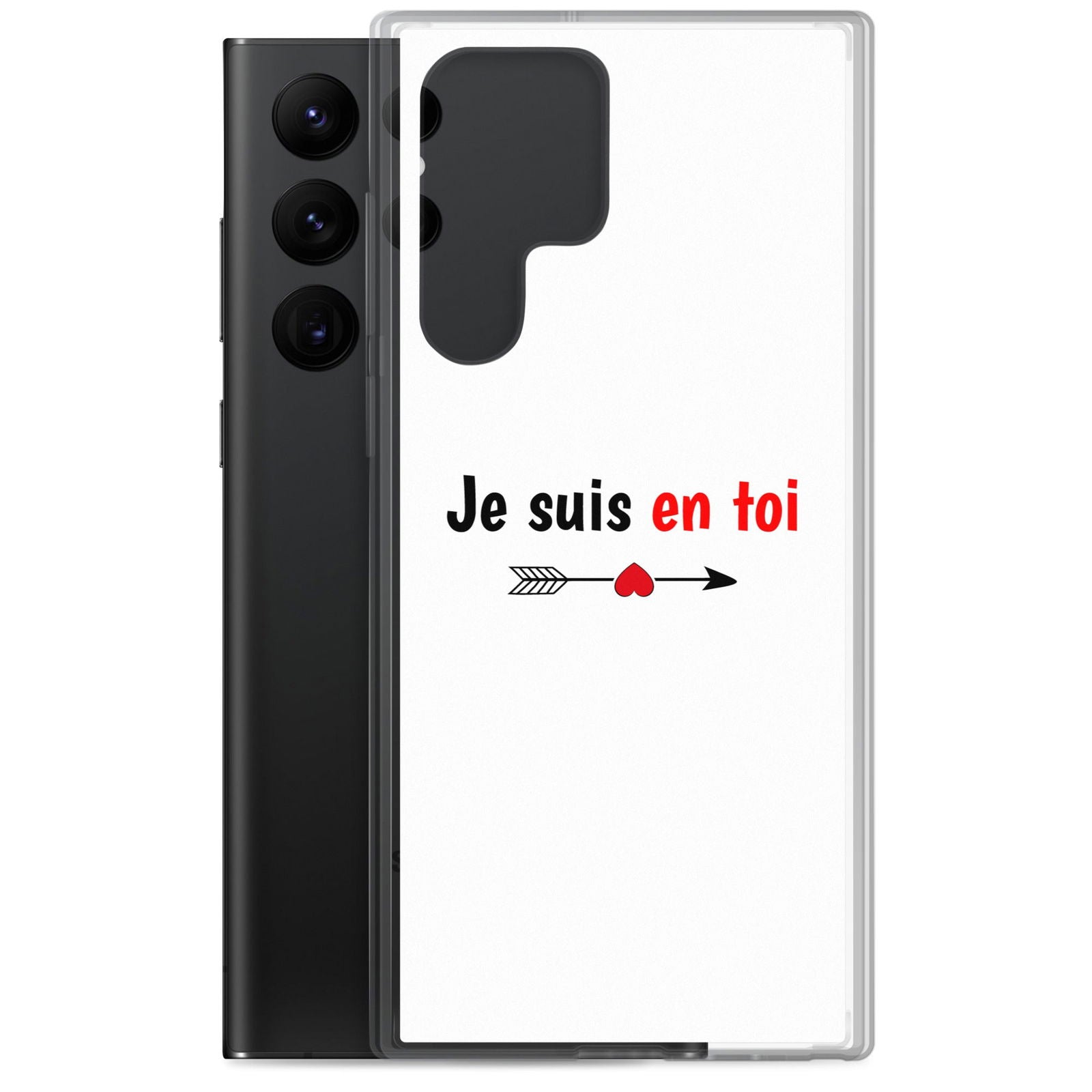 Coque Samsung Je suis en toi flèche cupidon - Sedurro