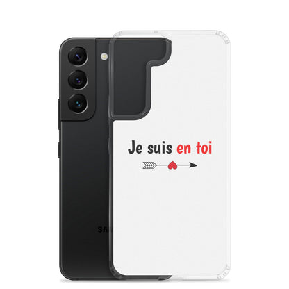 Coque Samsung Je suis en toi flèche cupidon - Sedurro
